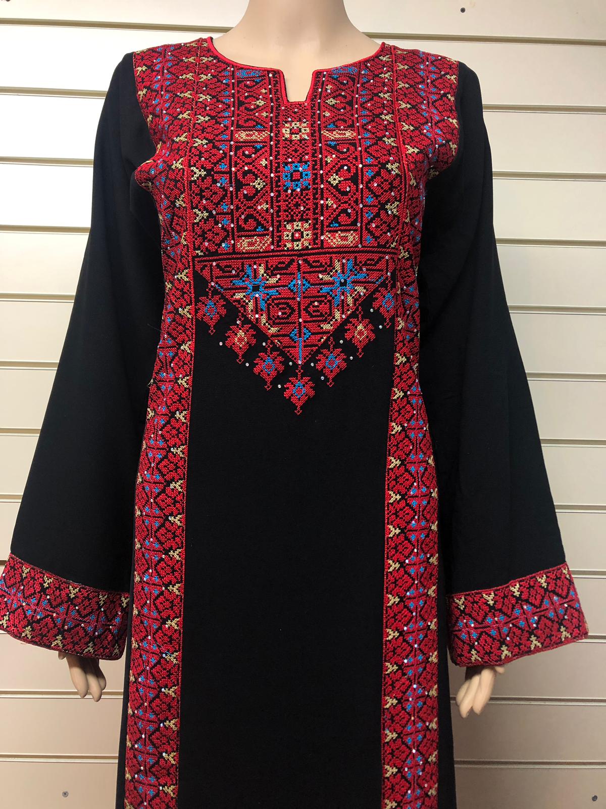 Afghani Jordanian designer Dress
