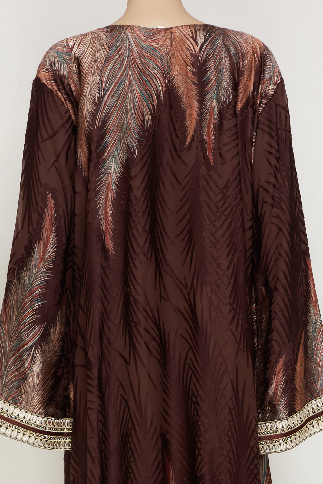 Designer kaftan dress.