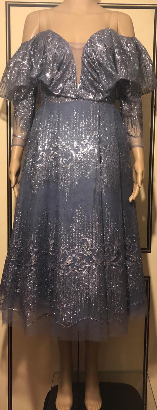 Brand  New Elegant  Sequin  Designer dress size 6, 8, 10,12 ,14,16 and 18.