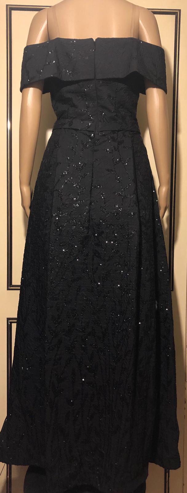 Brand new embossed Sublime fabric black gown evening  dress size6,8,10,12,16and18