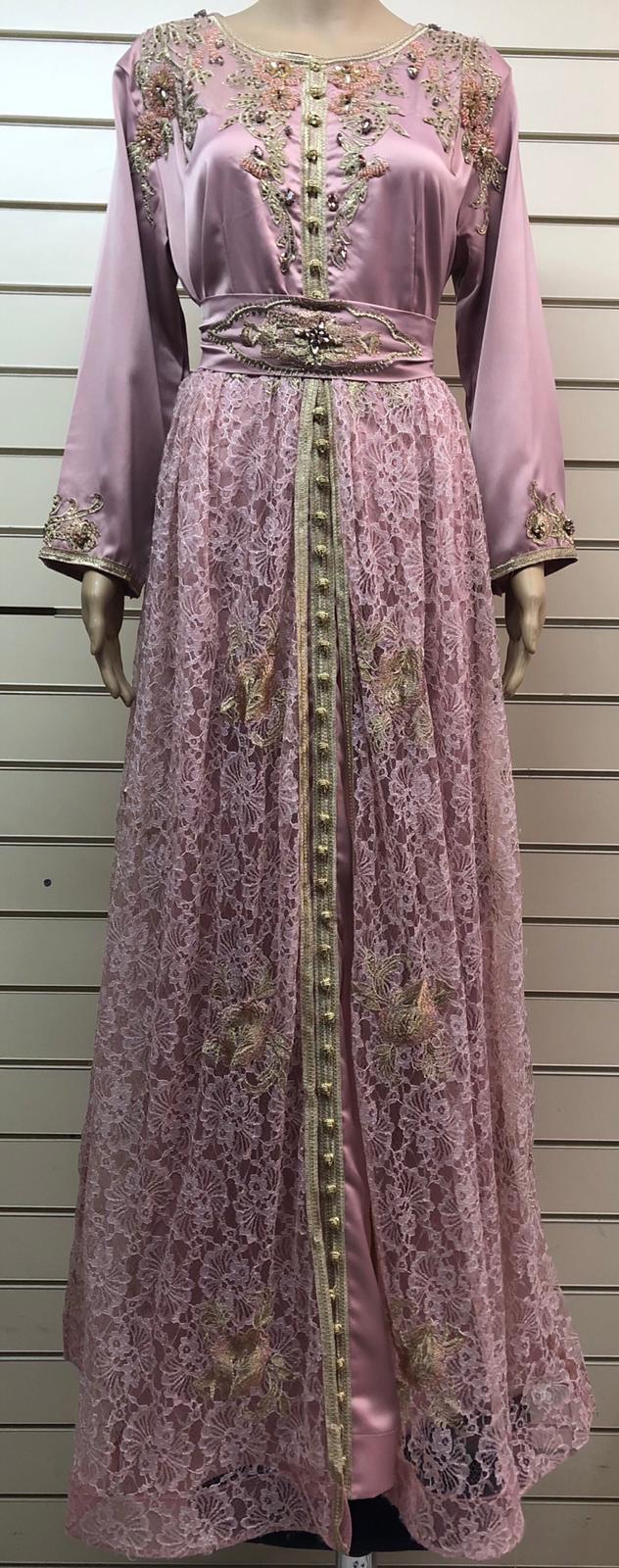 Brand new  blush  pink  Moroccan styled dress size S ,M, L and  XXL