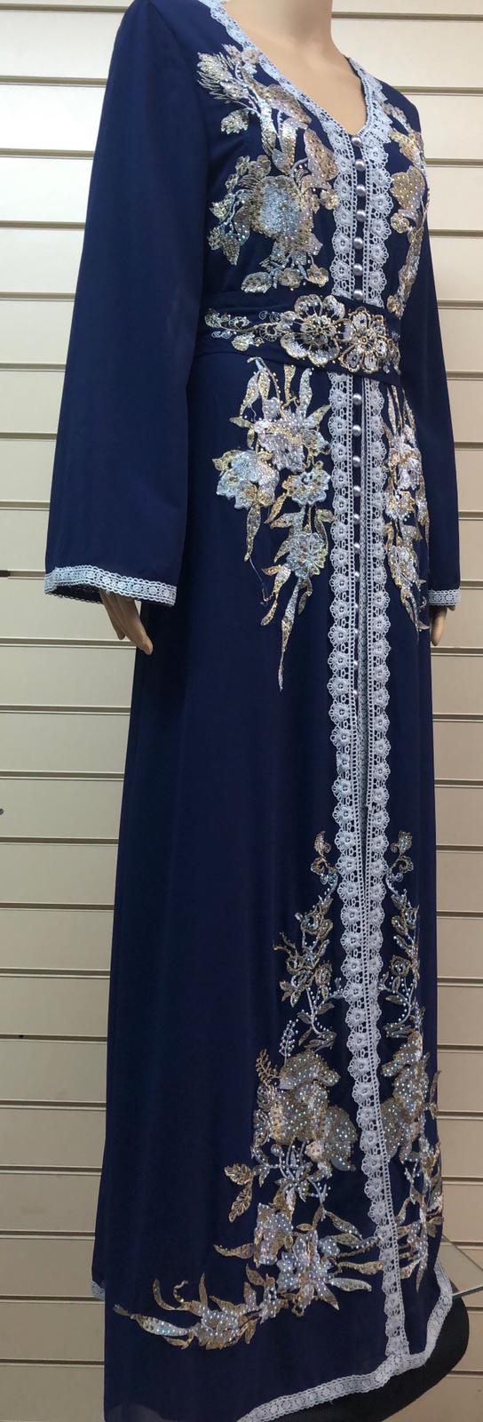 Brand  new  Elegant Navy  dress Size  :   S, M ,L