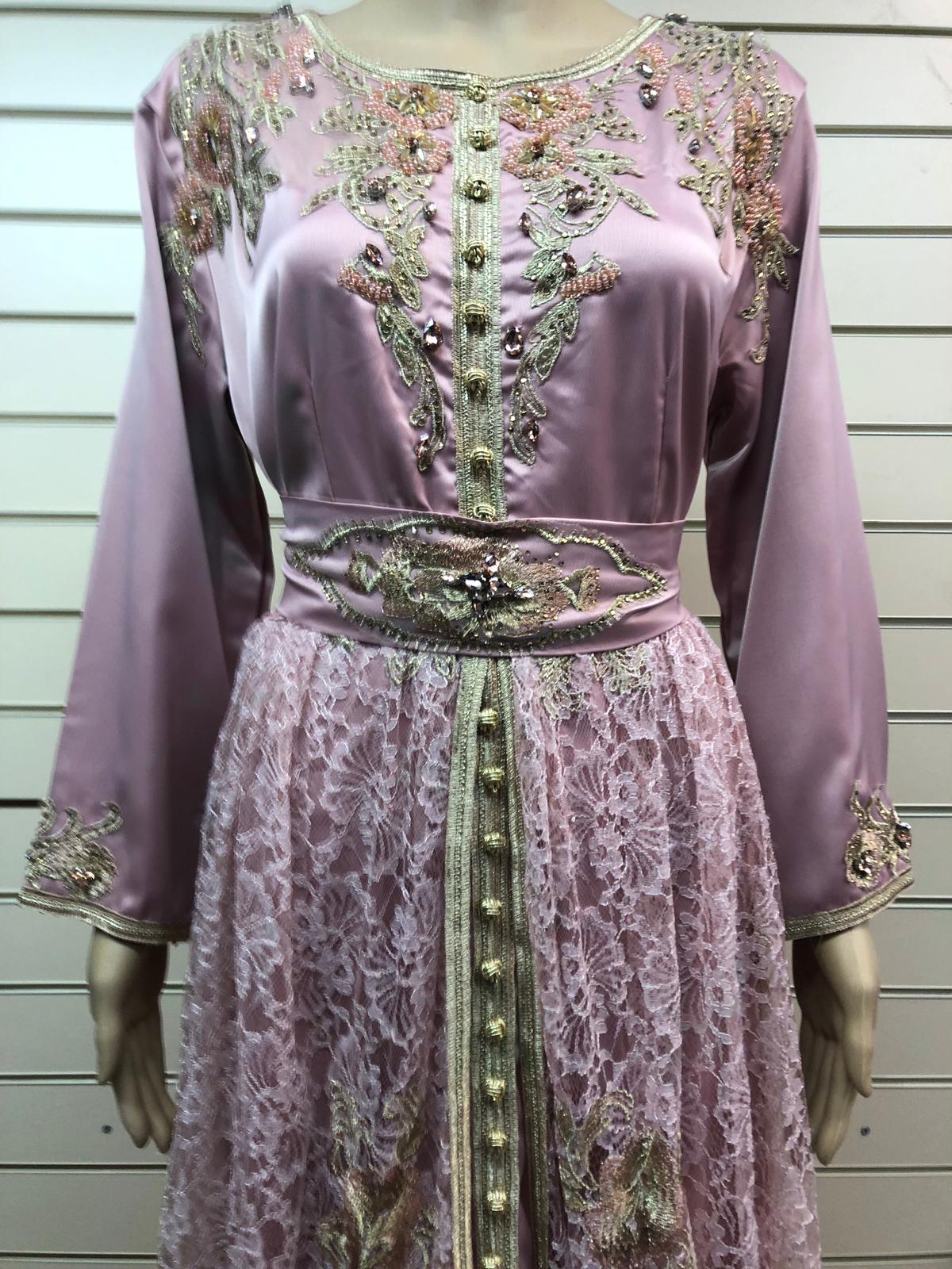 Brand new  blush  pink  Moroccan styled dress size S ,M, L and  XXL