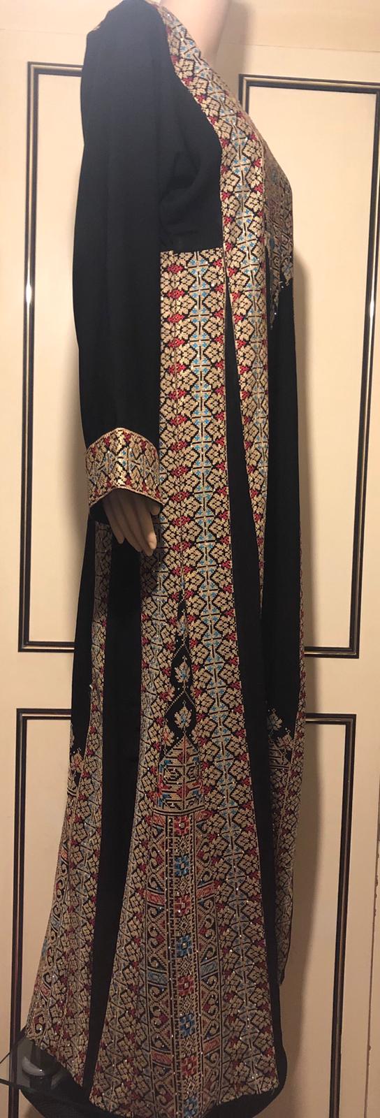 Fancy Ethnic Traditional  maxi jalabiyah.