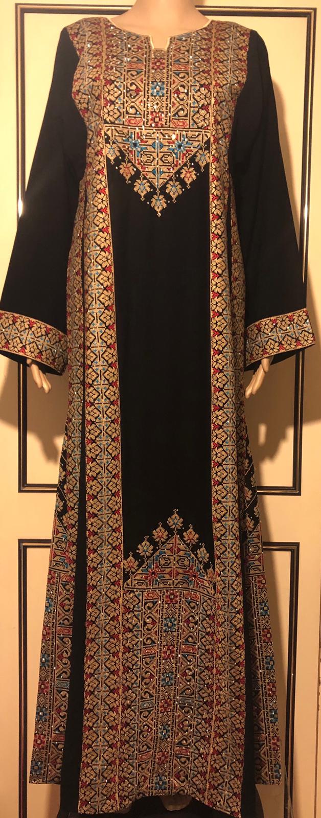 Fancy Ethnic Traditional  maxi jalabiyah.