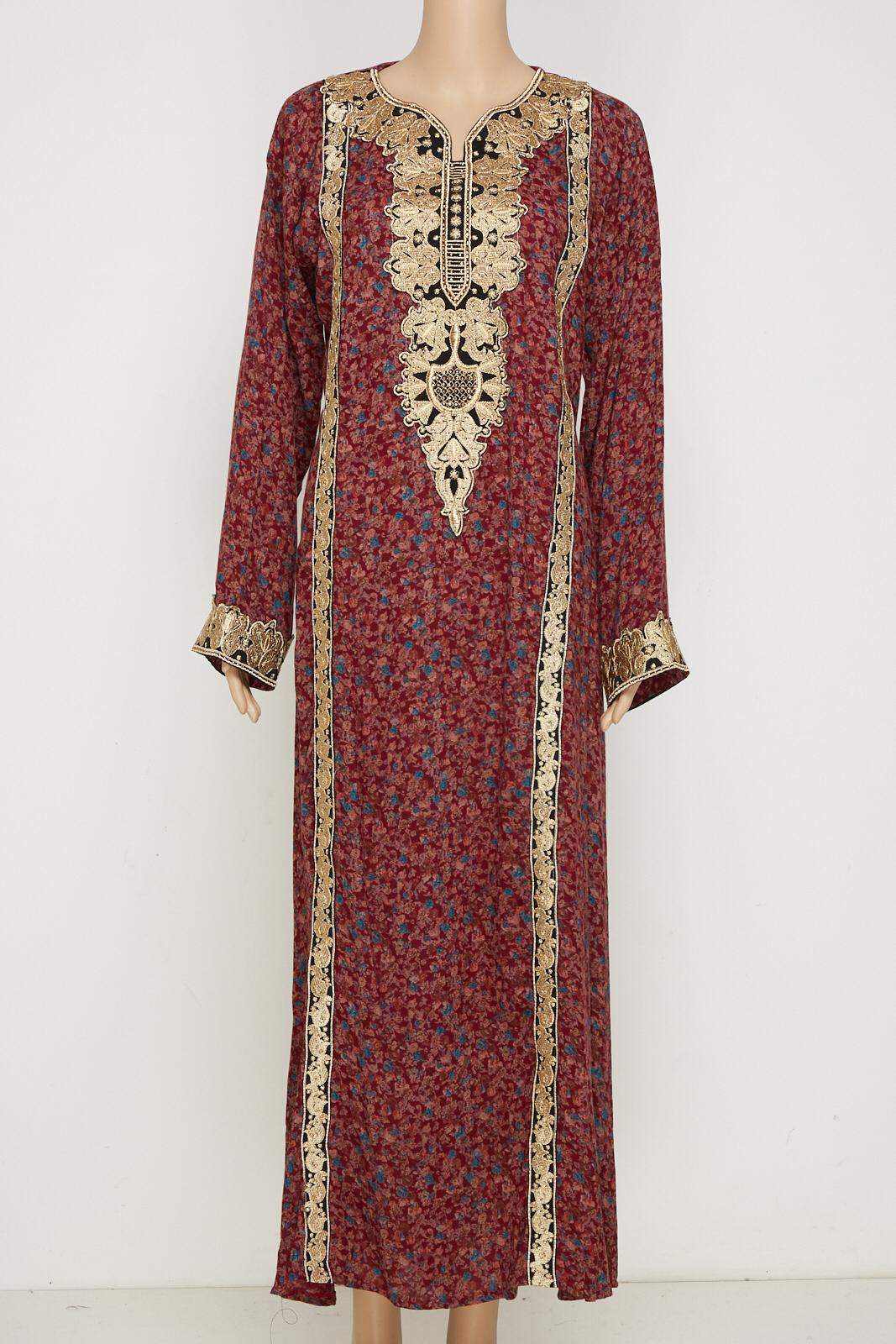 Fancy Ethnic Traditional maxi jalabiyah.