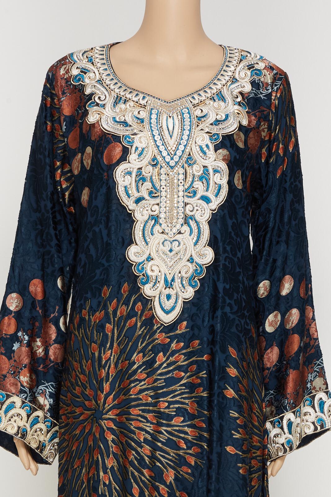 Jersey   fabric   Kaftan Jalabiyya