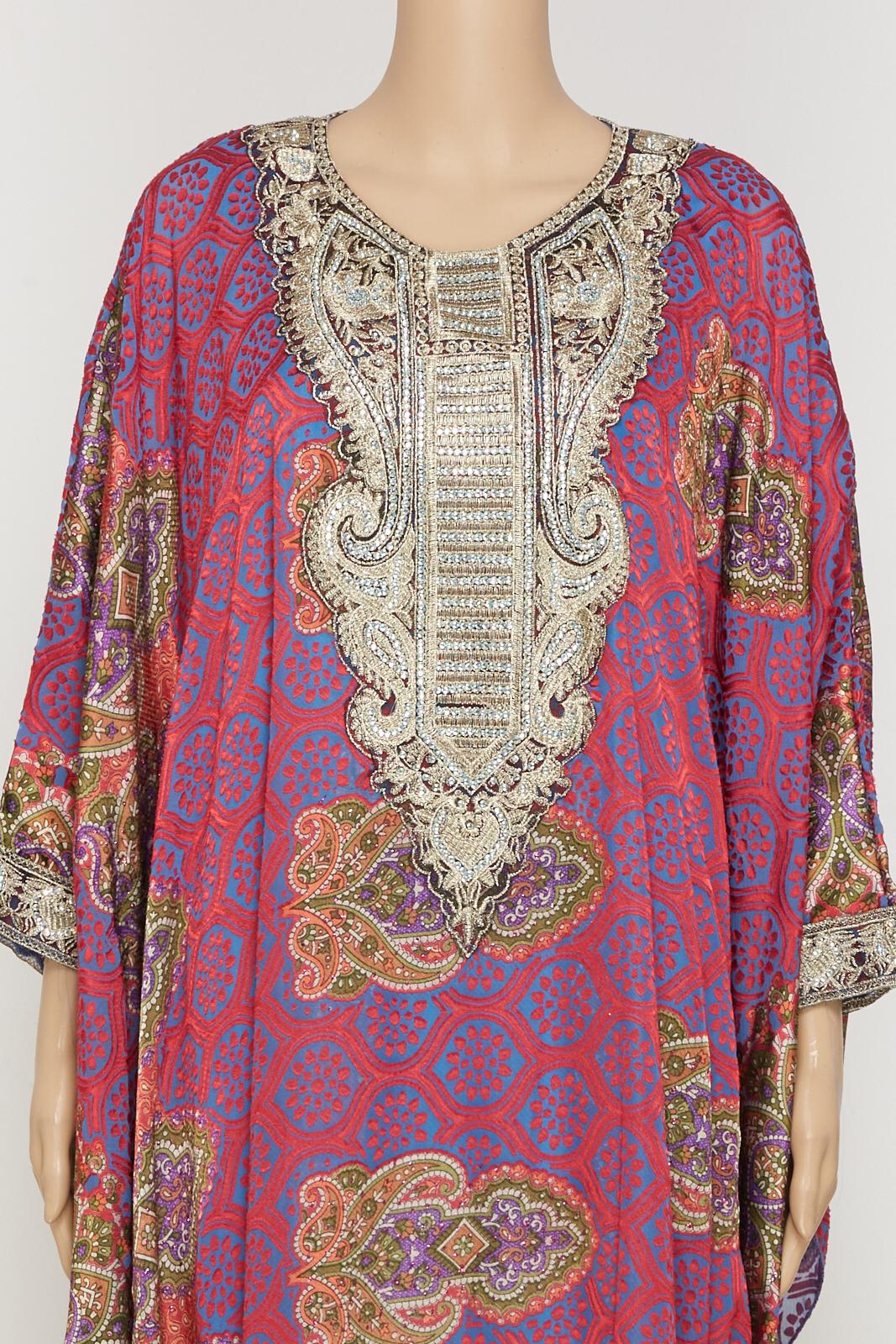 Designer kaftan dress