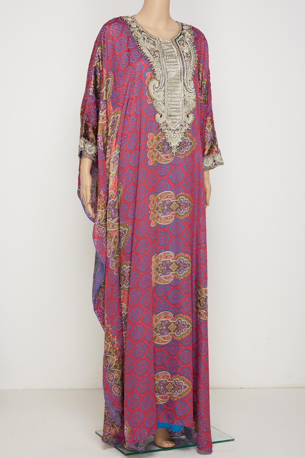 Designer kaftan dress