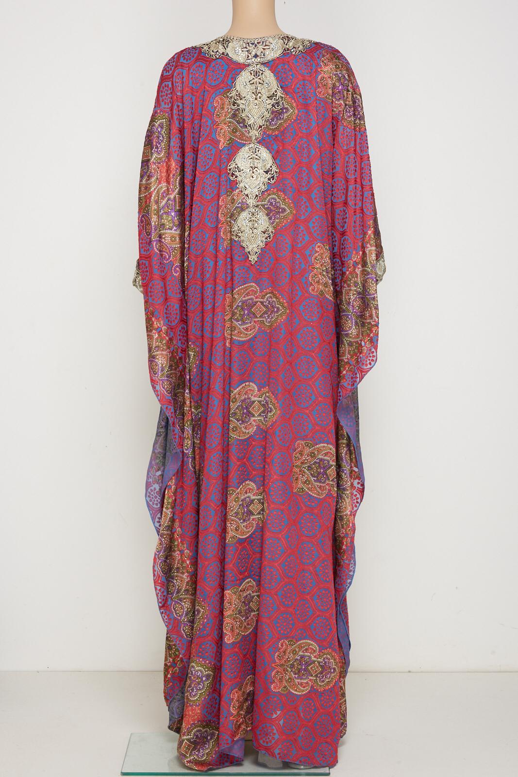 Designer kaftan dress