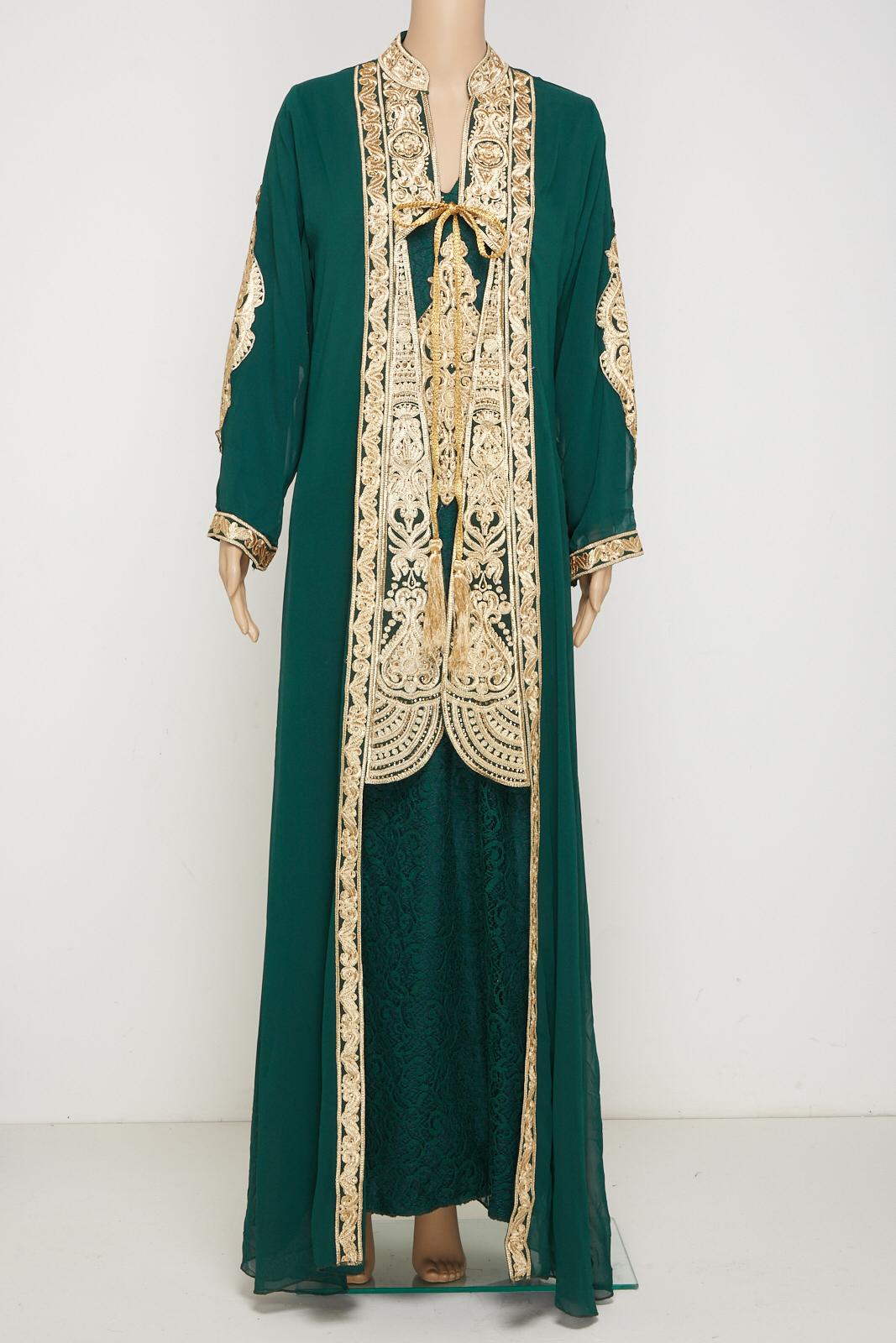 Fancy Ethnic Traditional maxi jalabiyah.