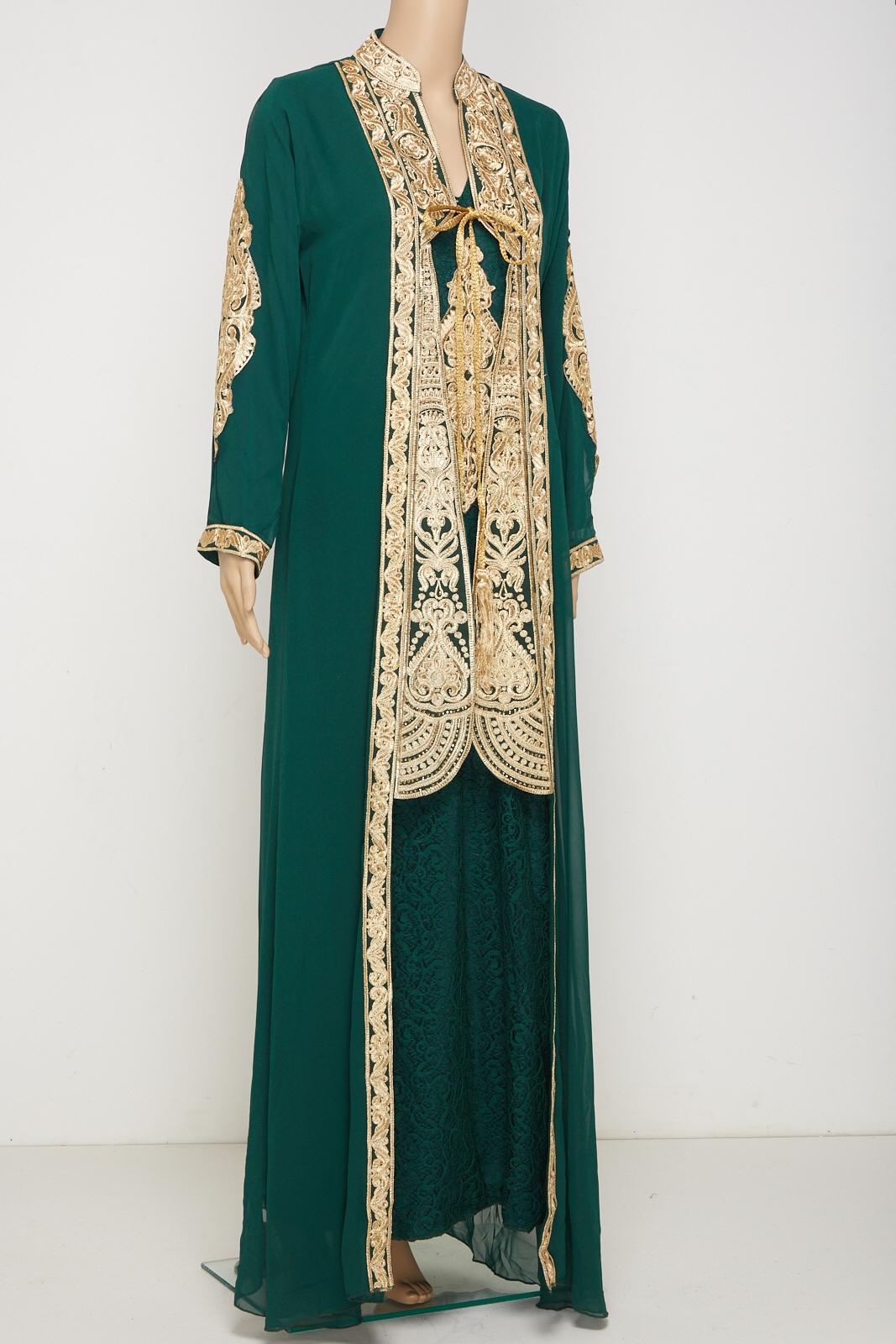 Fancy Ethnic Traditional maxi jalabiyah.