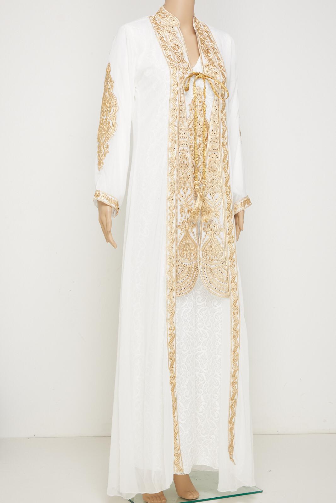 Fancy Ethnic Traditional maxi jalabiyah.