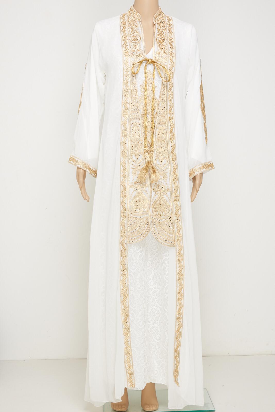 Fancy Ethnic Traditional maxi jalabiyah.