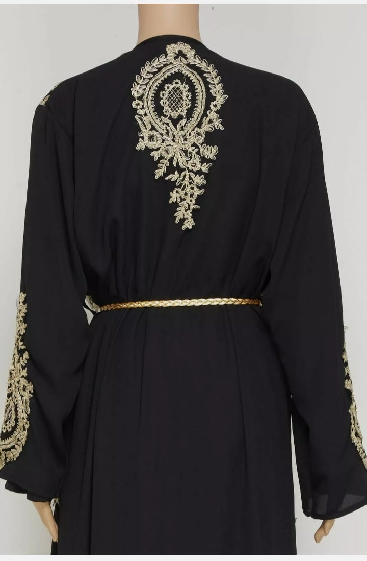 Classic embroidered Arabic Style Jalabiyah.