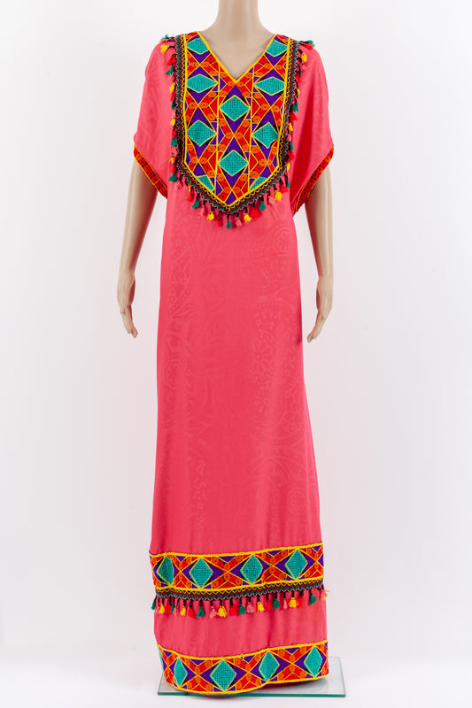 Classic embroidered Arabic Style Jalabiyah