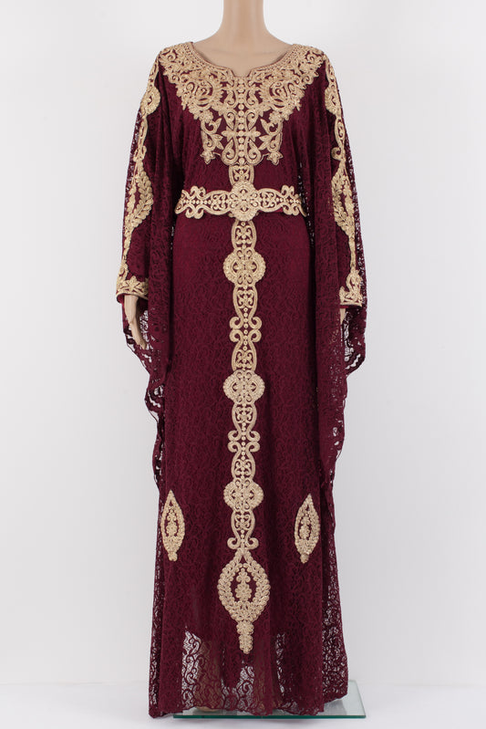 Fancy Ethnic Traditional maxi jalabiyah.