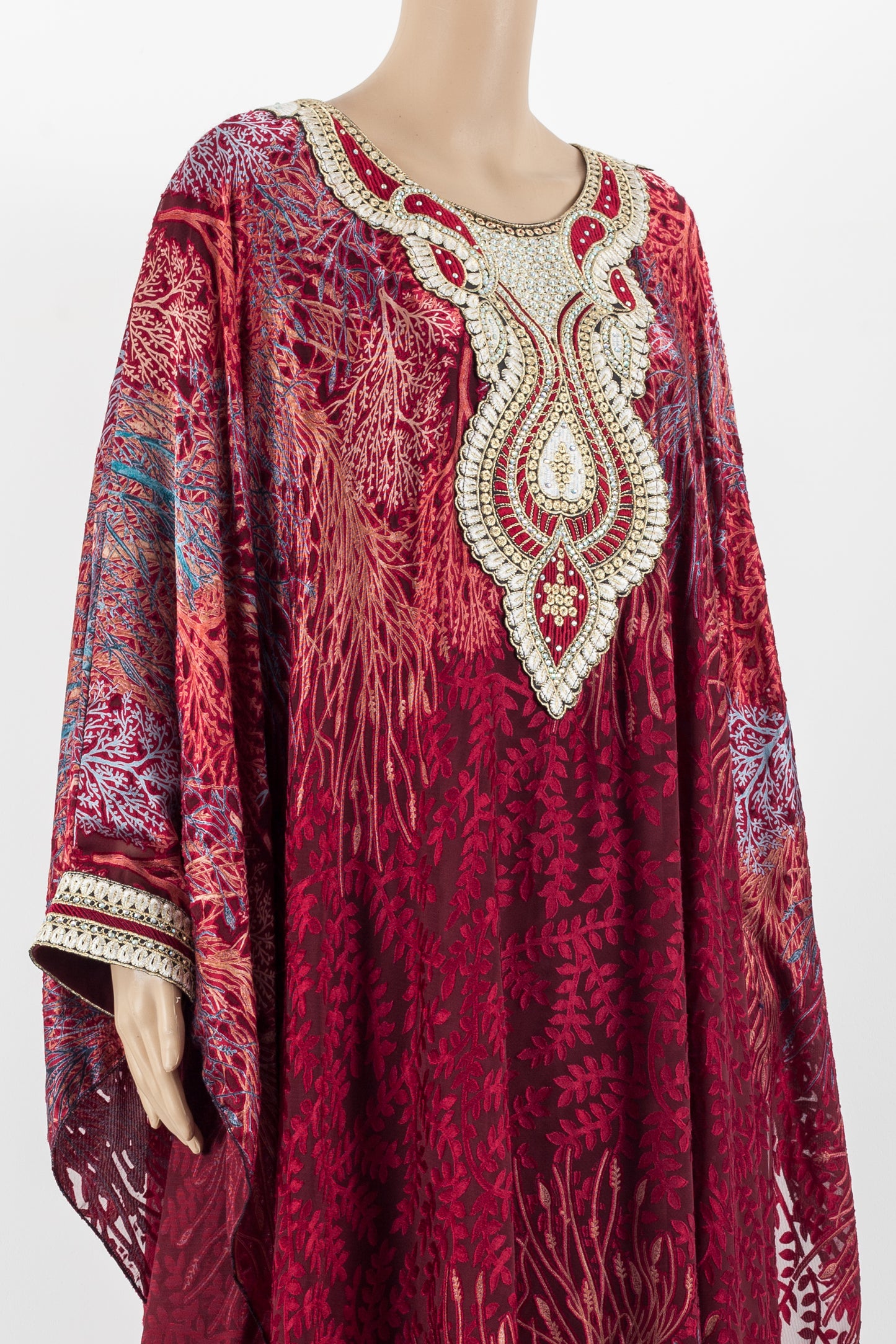 Fancy Ethnic Traditional maxi jalabiyah.