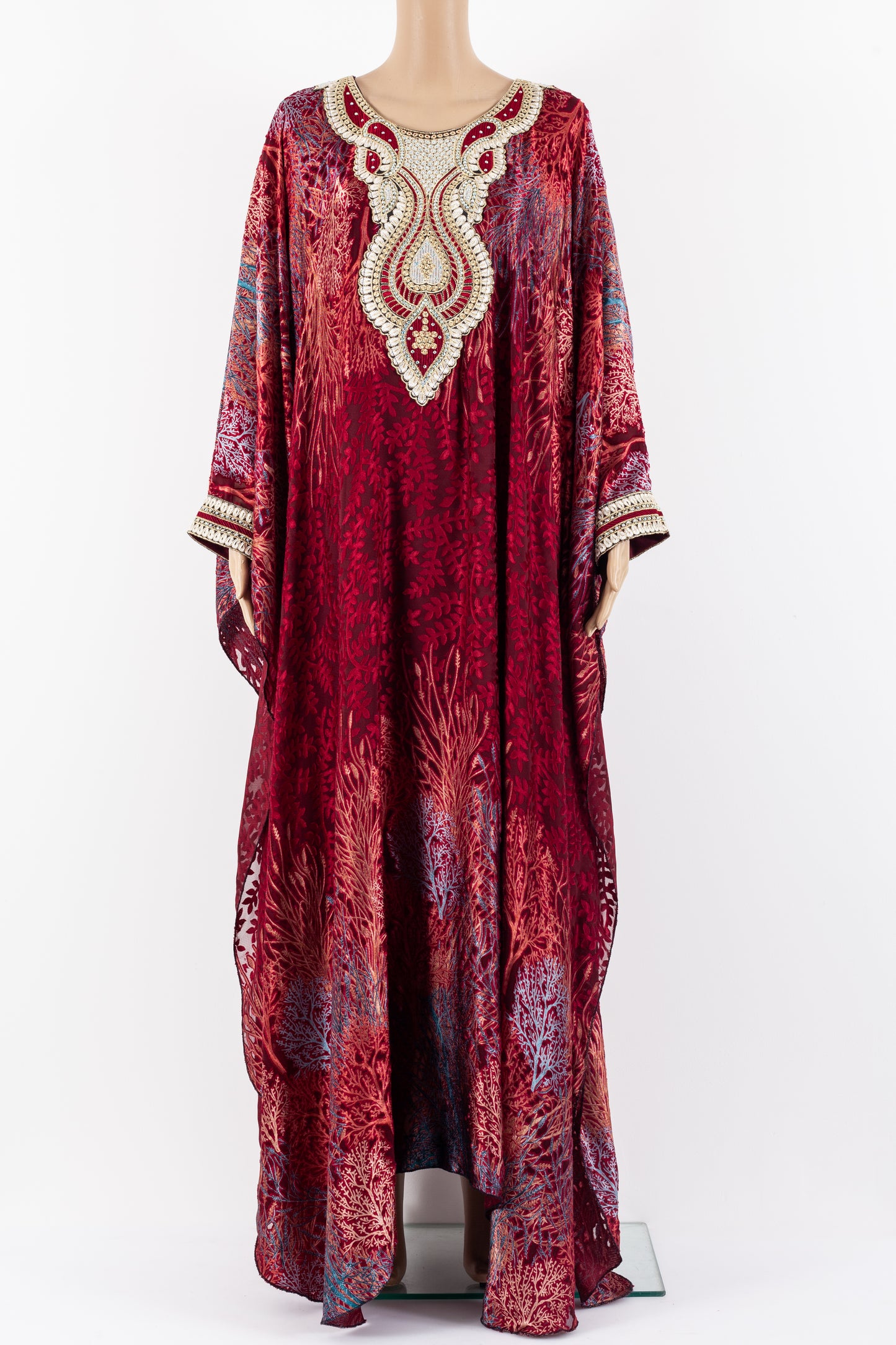 Fancy Ethnic Traditional maxi jalabiyah.