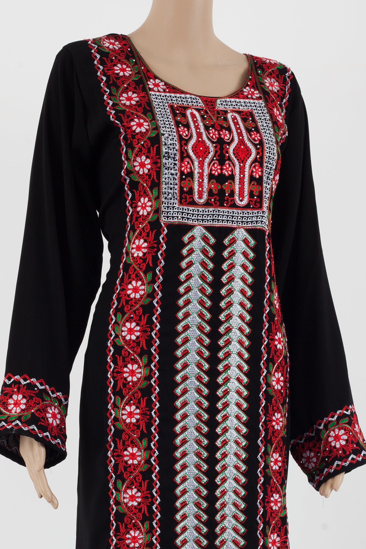 fancy Ethnic Traditional maxi jalabiyah.