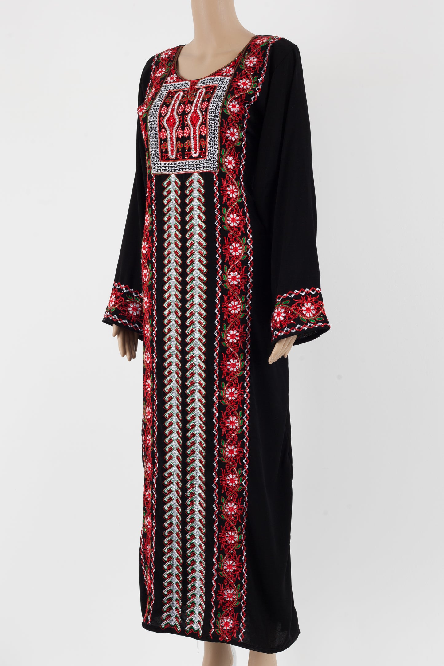 fancy Ethnic Traditional maxi jalabiyah.