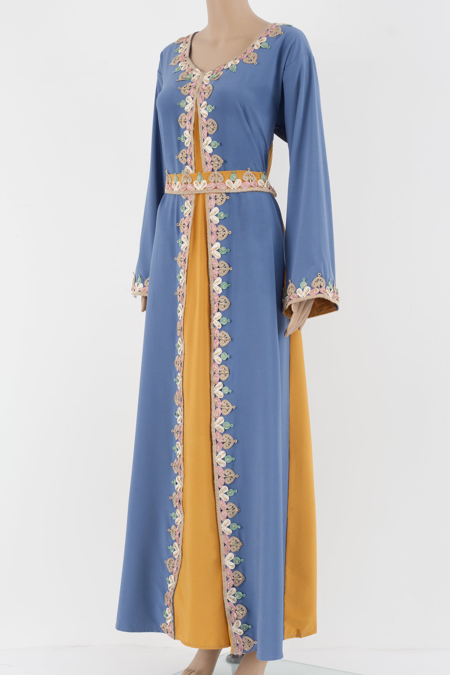 Colourfull Moroccan dress.