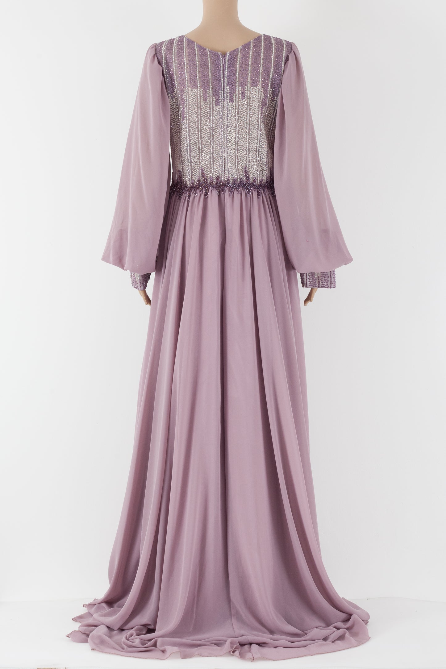Exclusive premium partywear evening dress.