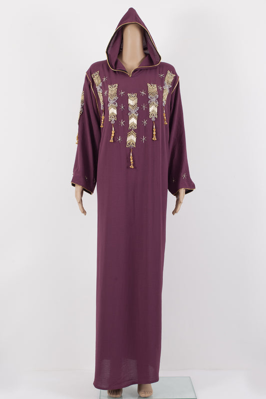 Fancy Jalabiyah with cap.