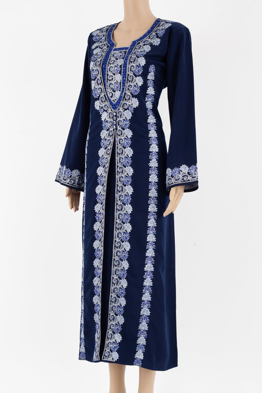 Classic embroidered Arabic Style Jalabiyah.