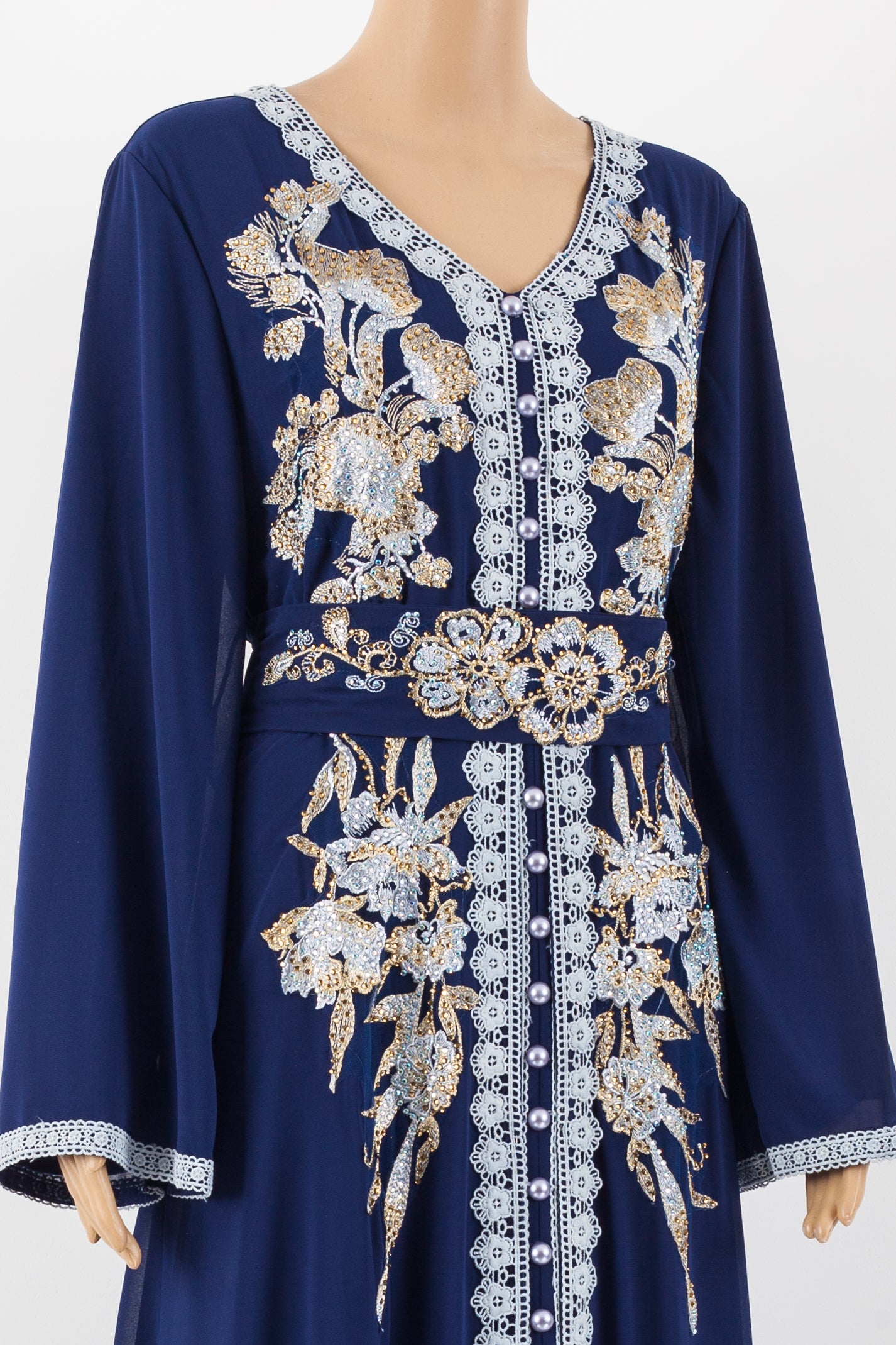 Brand new Classic embroidered Arabic Style Jalabiyah.