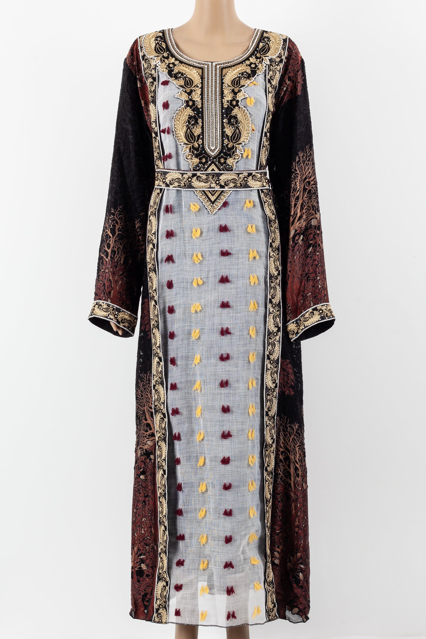 Full sleeves Moroccan dress.