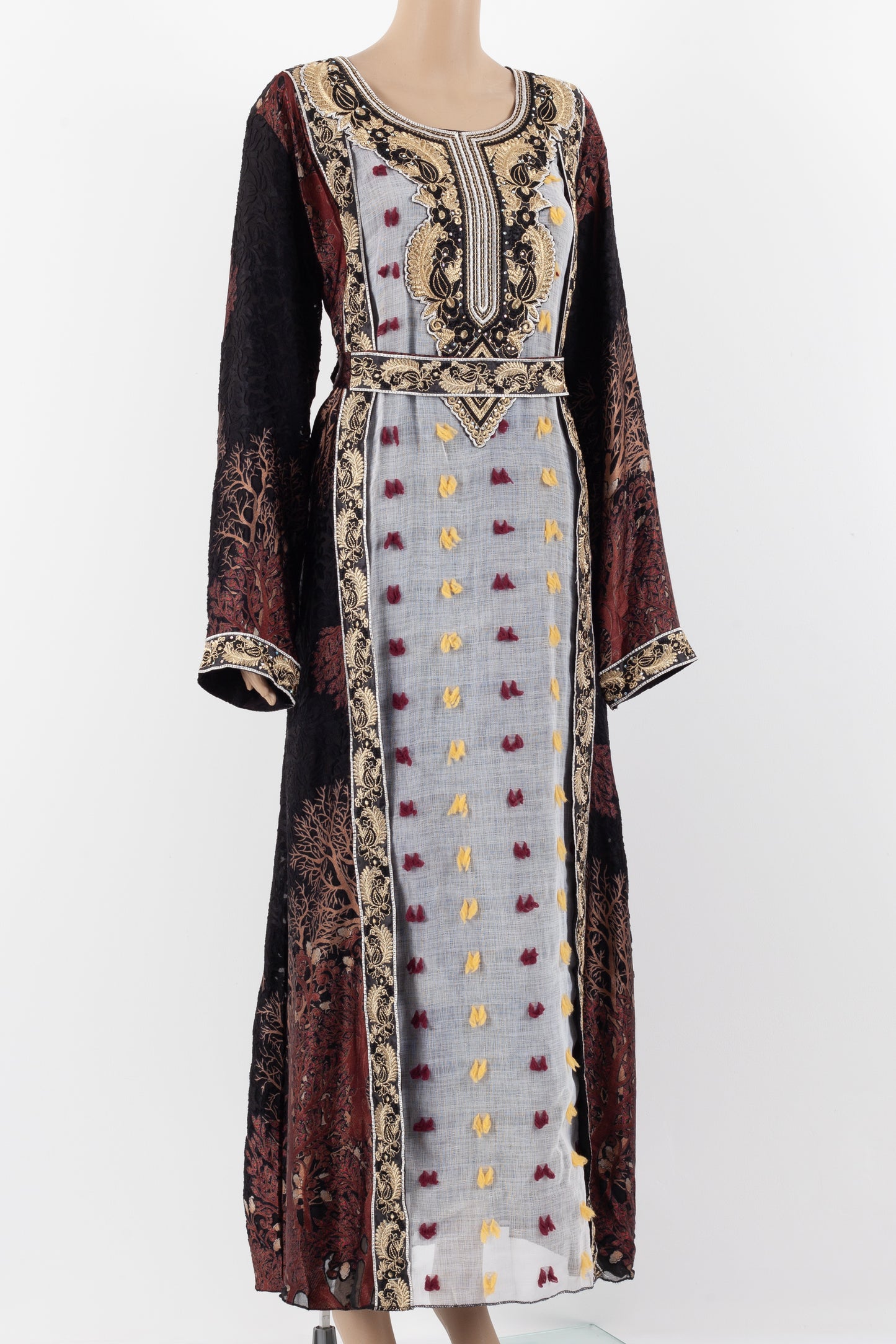 Full sleeves Moroccan dress.