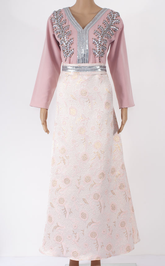 Fancy Ethnic Traditional maxi jalabiyah.